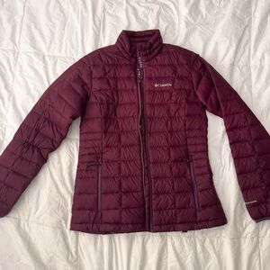 Columbia Women's Burgundy Puffer Jacket